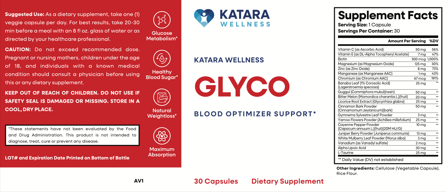Katara Wellness Glyco Support